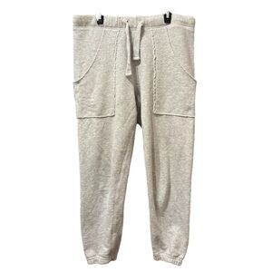 Frank and Eileen Eamon Joggers Sweatpants Small Gray Melange Triple Fleece